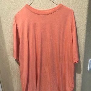 XLT peach colored T-shirt